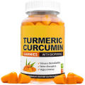 Best Seller Turmeric Gummies With Bioperine Super Antioxidant Boost Immune System and Brain Function for Private Label